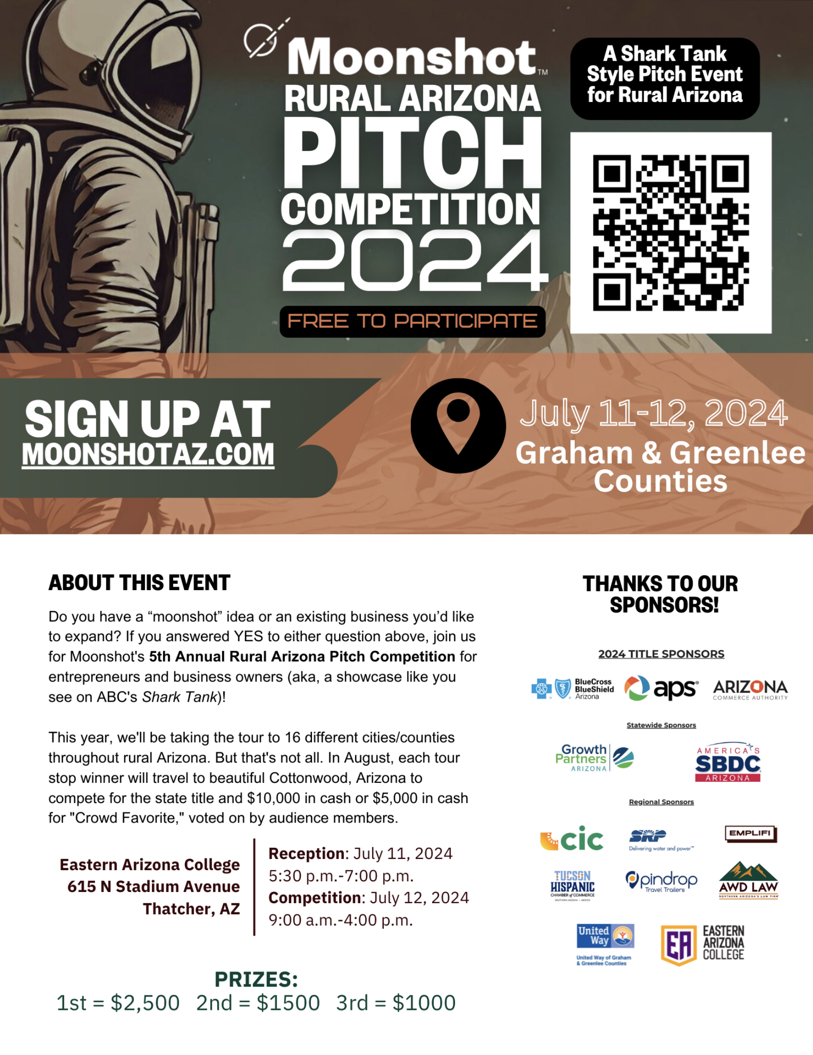 EAC SBDC: Moonshot Pitch Competition